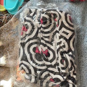 O/S Black & White Minnie Disney LuLaRoe Leggings